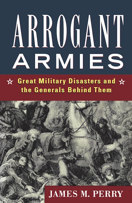 Book cover image for Arrogant Armies ISBN: 9780471119760